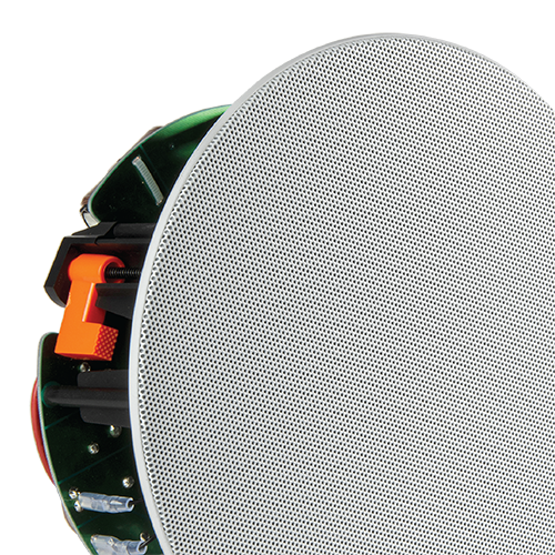 Zero bezel metal grille installs flush to wall or ceiling for a clean, inconspicuous appearance